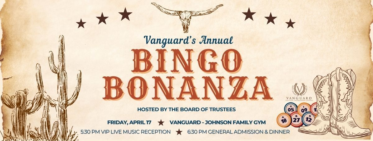 Bingo Bonanza Vanguard College Preparatory School